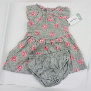 Carter’s Baby Girl Dress with Diper Cover 3 Months
